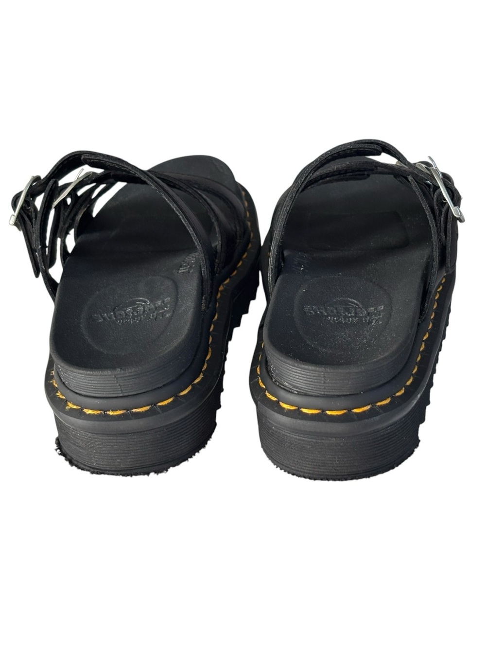 Dr. Marten’s Blaire Slide BLAIRE flat sandals in black | size 5 USL - Picture 5 of 13